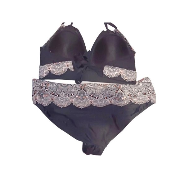 Swimsuits for All Women's Multicolor Avenger Halter Bikini Set  size 18 - Picture 2 of 10